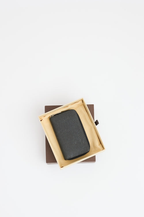Louis Vuitton Taiga Zip Coin Purse