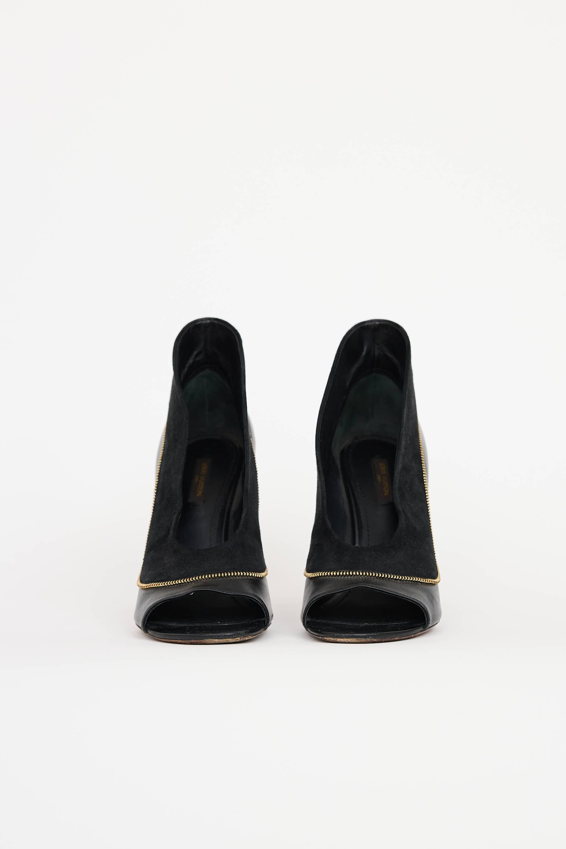 Louis Vuitton Zip Peep Toe Heel