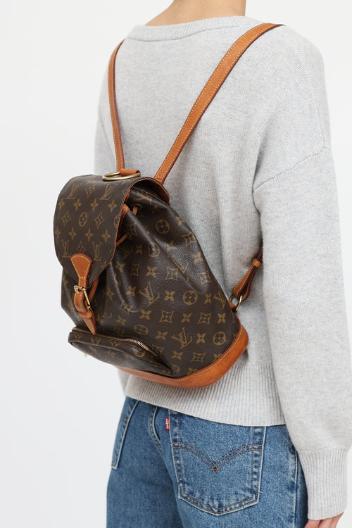 Louis Vuitton 2002 Monogram Montsouris MM Backpack