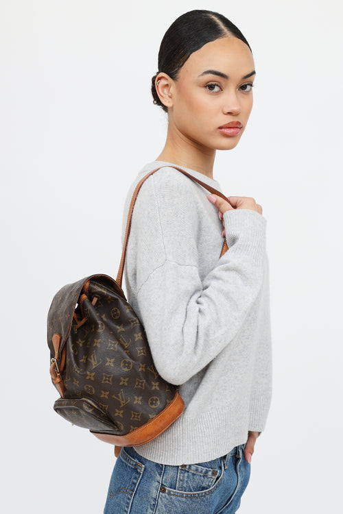Louis Vuitton 2002 Monogram Montsouris MM Backpack