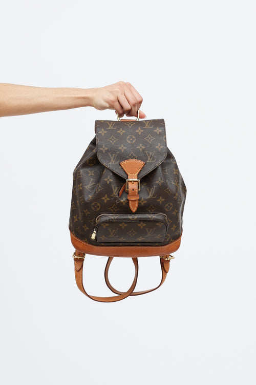 Louis Vuitton 2002 Monogram Montsouris MM Backpack