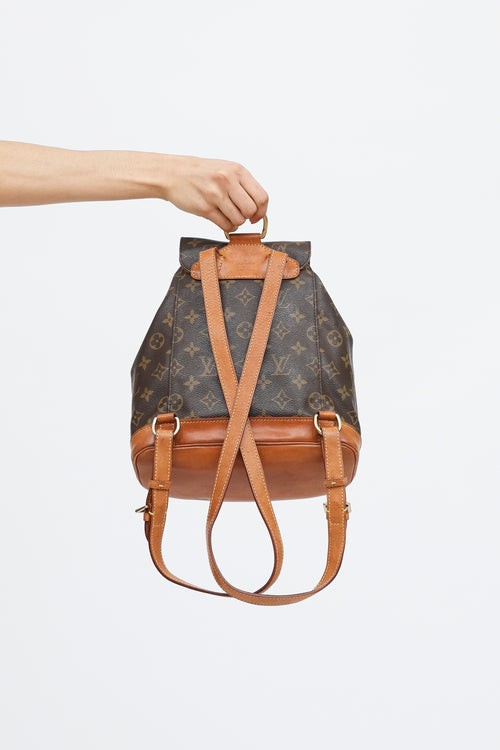 Louis Vuitton 2002 Monogram Montsouris MM Backpack
