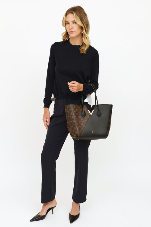 Monogram & Noir Kimono Bag