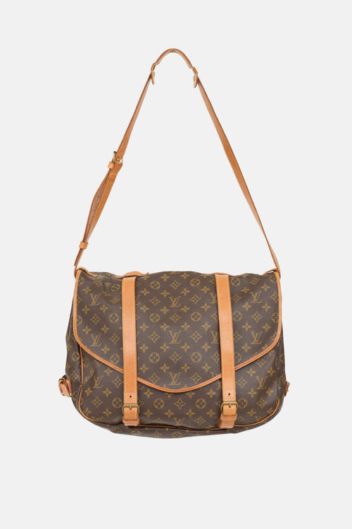Louis Vuitton 1994 Monogram Saumur 43 Messenger Bag