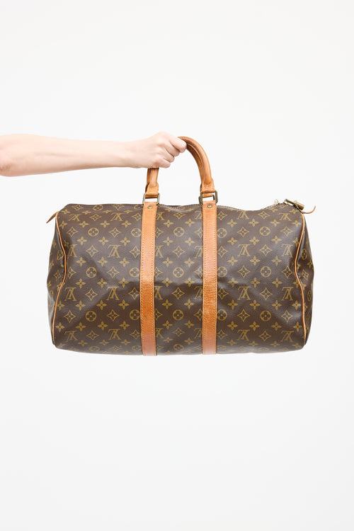 Louis Vuitton 1983 Monogram Keepall Duffle Bag