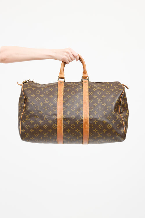 Louis Vuitton 1981 Monogram Keepall Duffle Bag