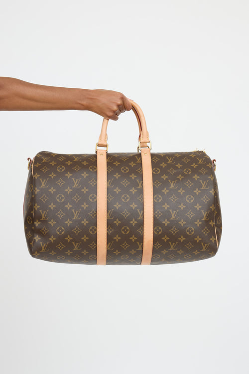 Louis Vuitton Monogram Keepall Bandoulière 45 Bag