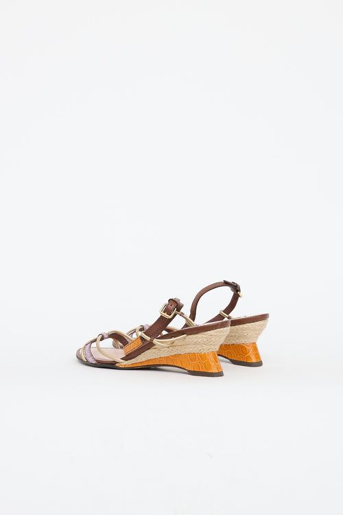 Louis Vuitton Wedge Sandal