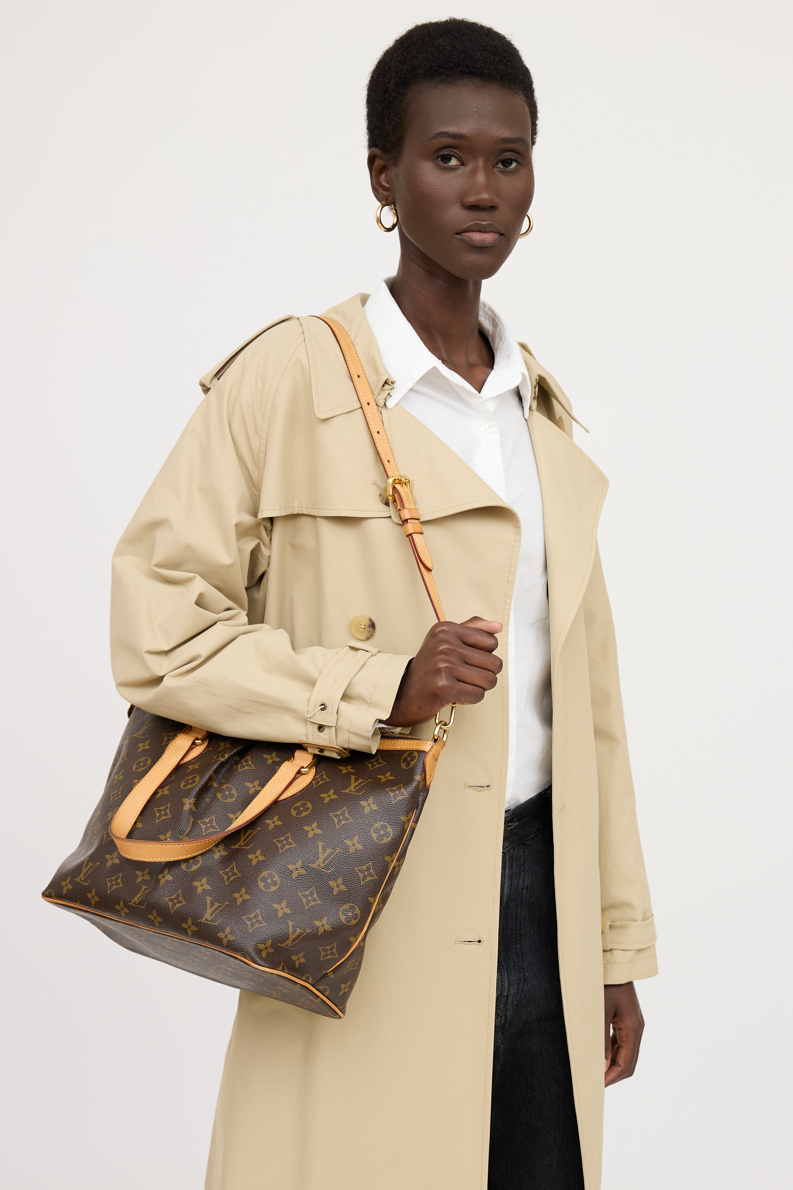 Louis Vuitton 2015 Monogram Palermo GM Bag
