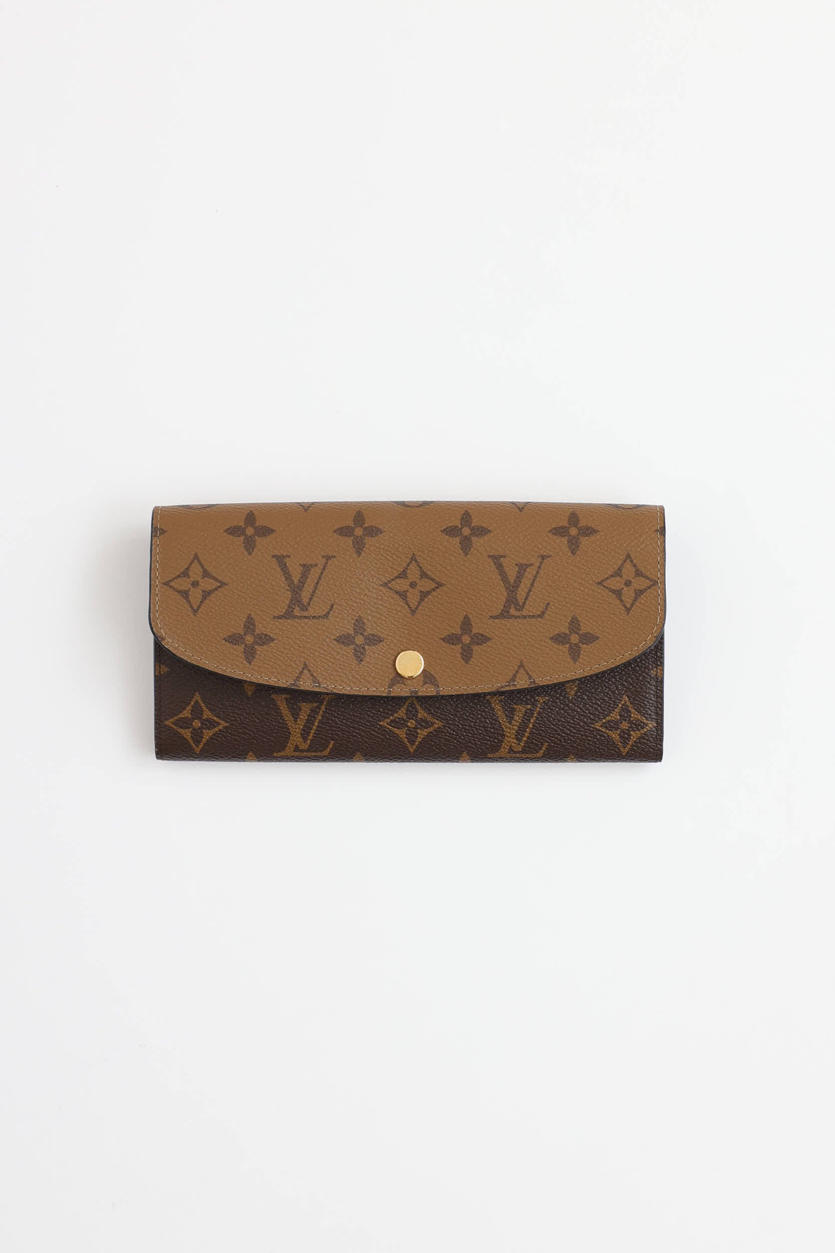 Louis Vuitton Reverse Monogram Emilie Wallet