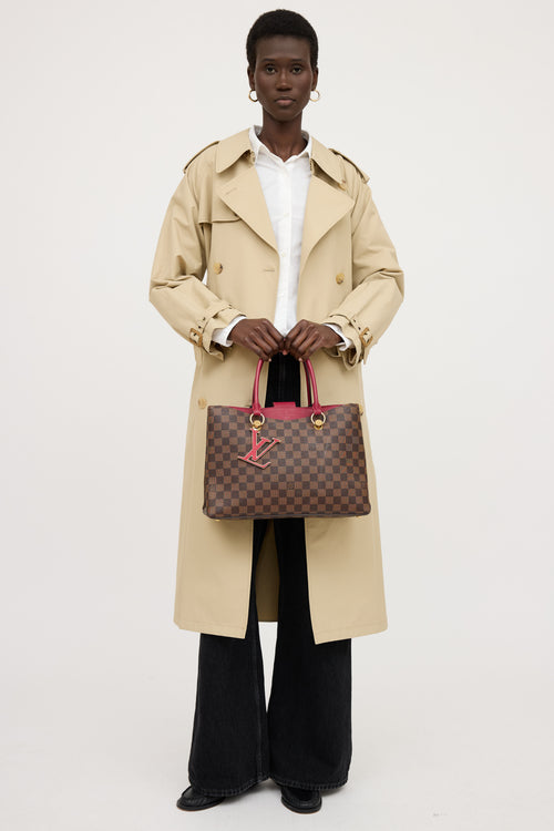 Louis Vuitton 2007 Damier Ebene Riverside Bag