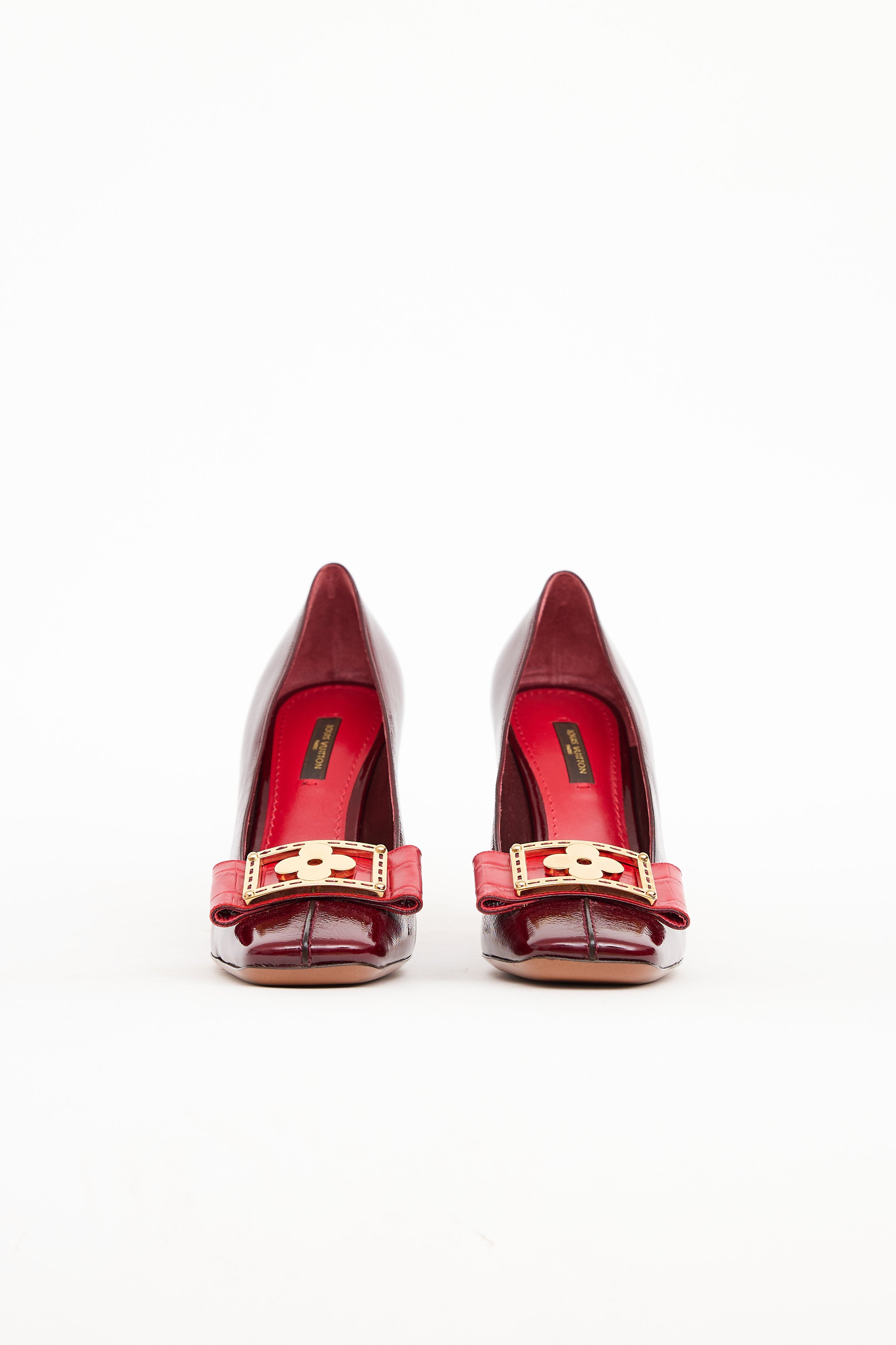Louis Vuitton 2006 Fleur Logo Pump