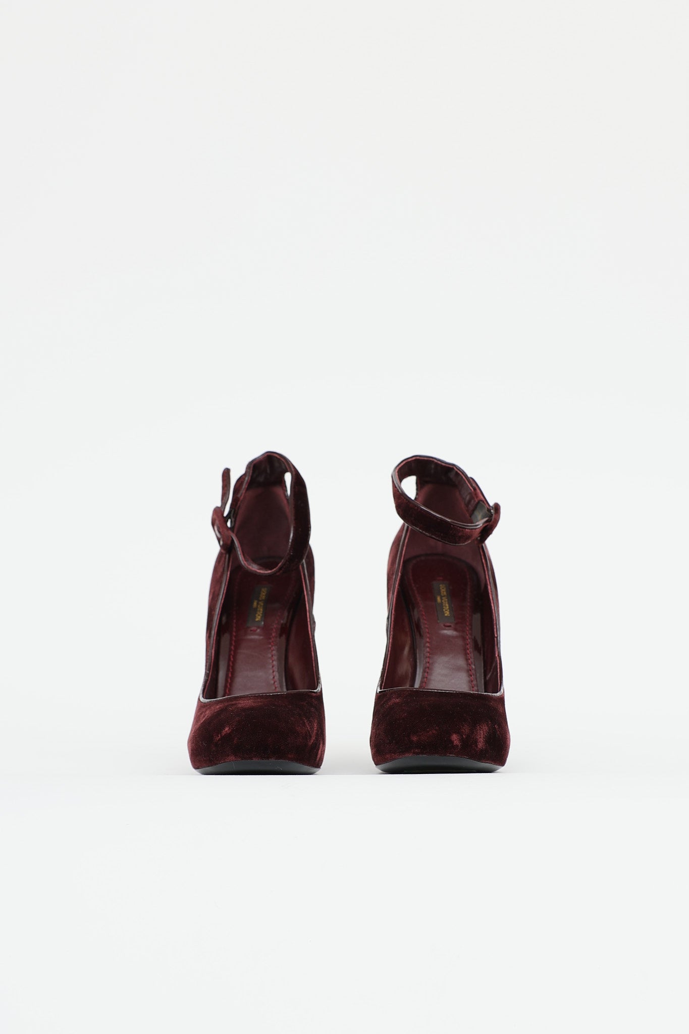 Louis Vuitton2013 Velvet Wedge