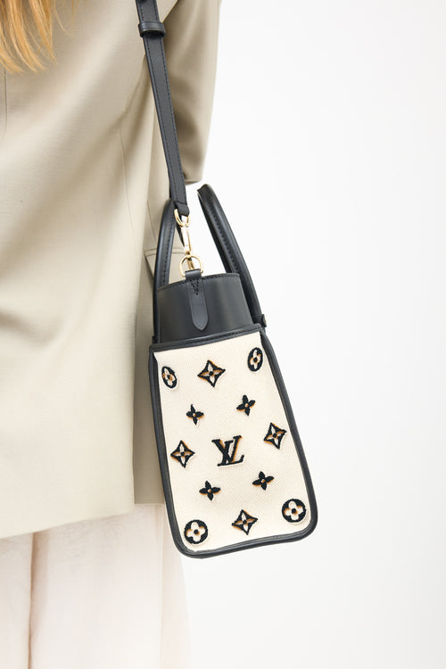 Louis Vuitton Canvas On My Side MM Bag