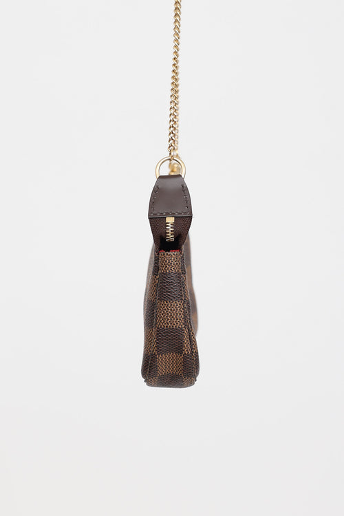 Louis Vuitton Damier Ebene Pochette Mini Bag