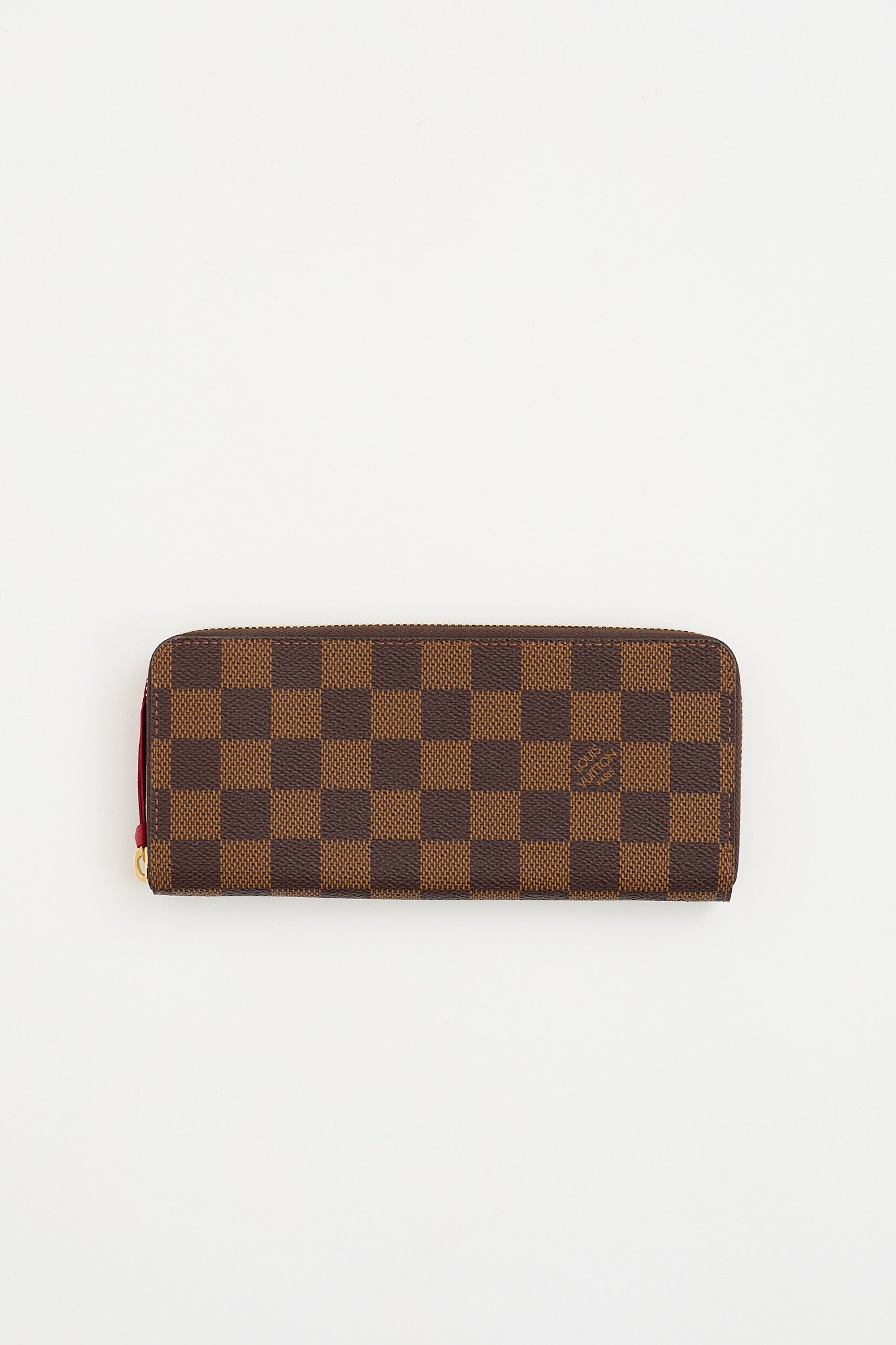 Louis Vuitton 2016 Damier Ebene Clemence Wallet