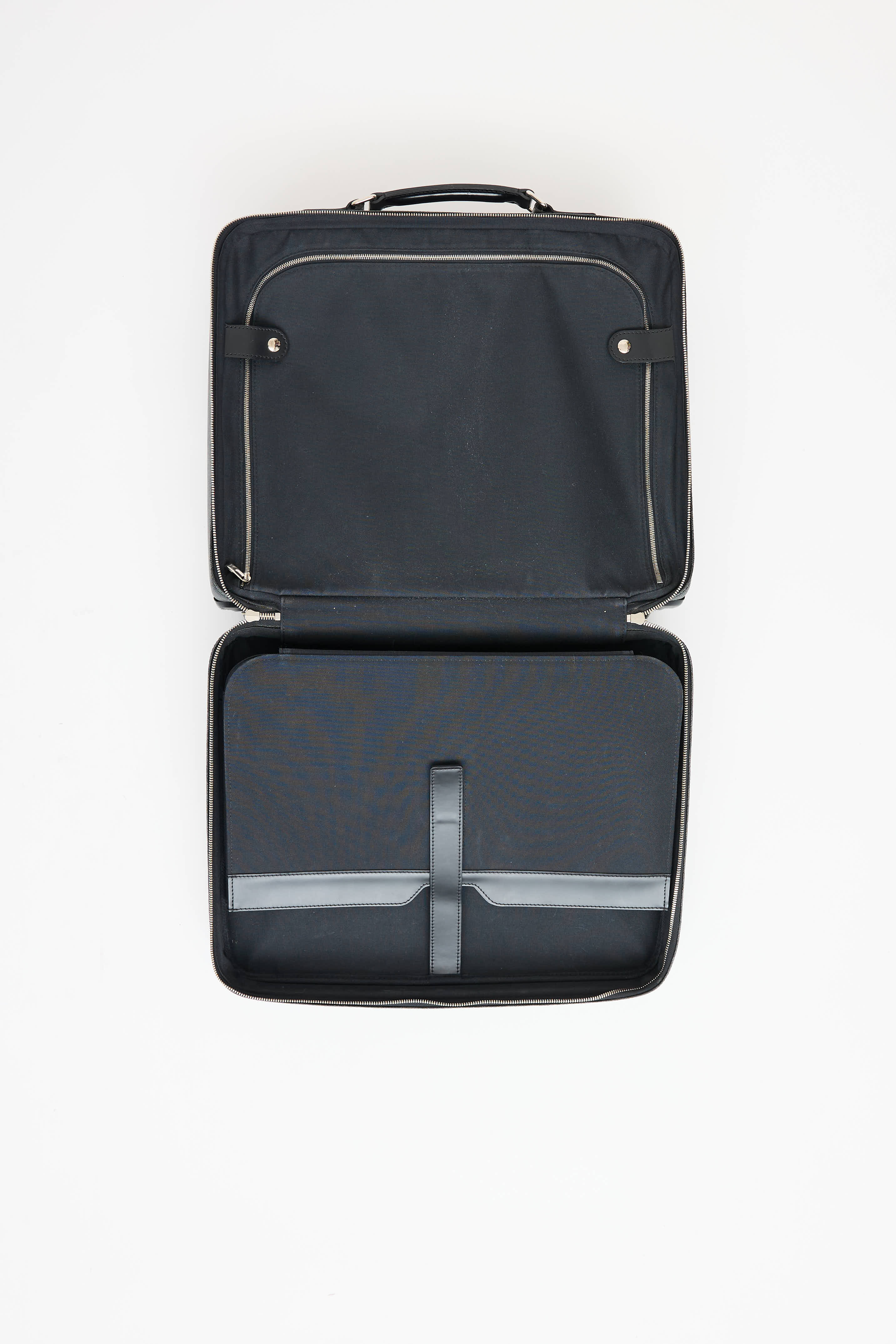 Louis Vuitton Graphite Damier Pilot Case Bag