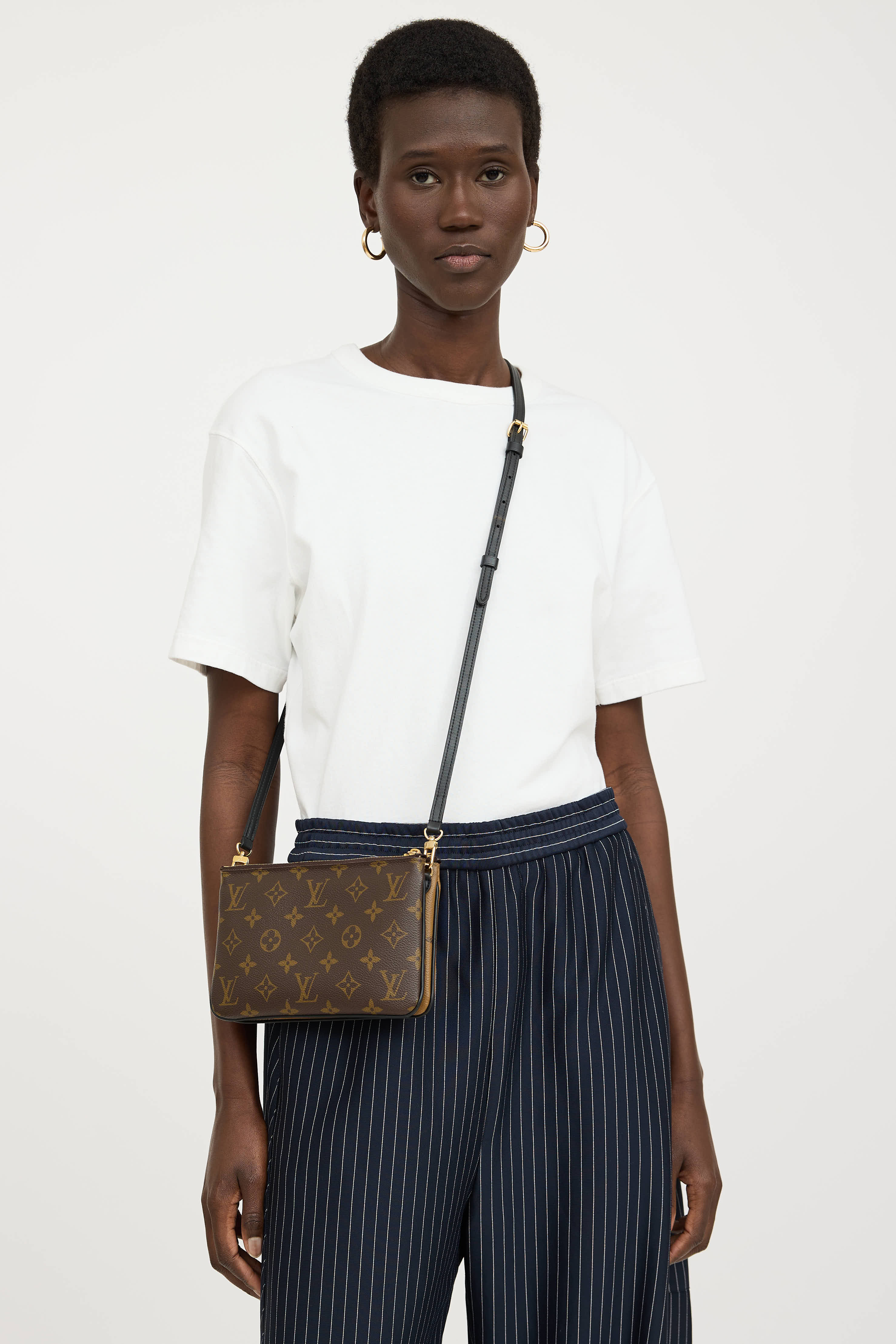 Louis VuittonMonogram Double Zip Pochette