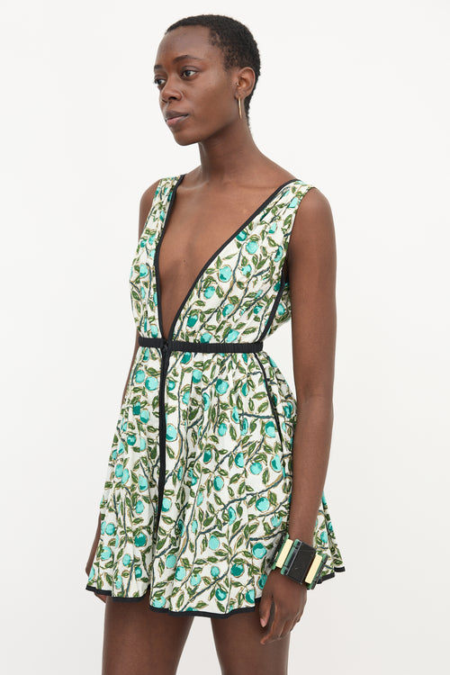 Louis Vuitton Floral Mini Dress