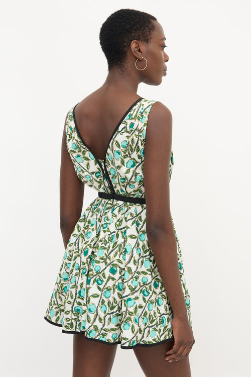 Louis Vuitton Floral Mini Dress