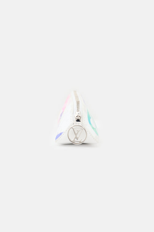 Louis Vuitton Leather Monogram Watercolour Elizabeth Pouch