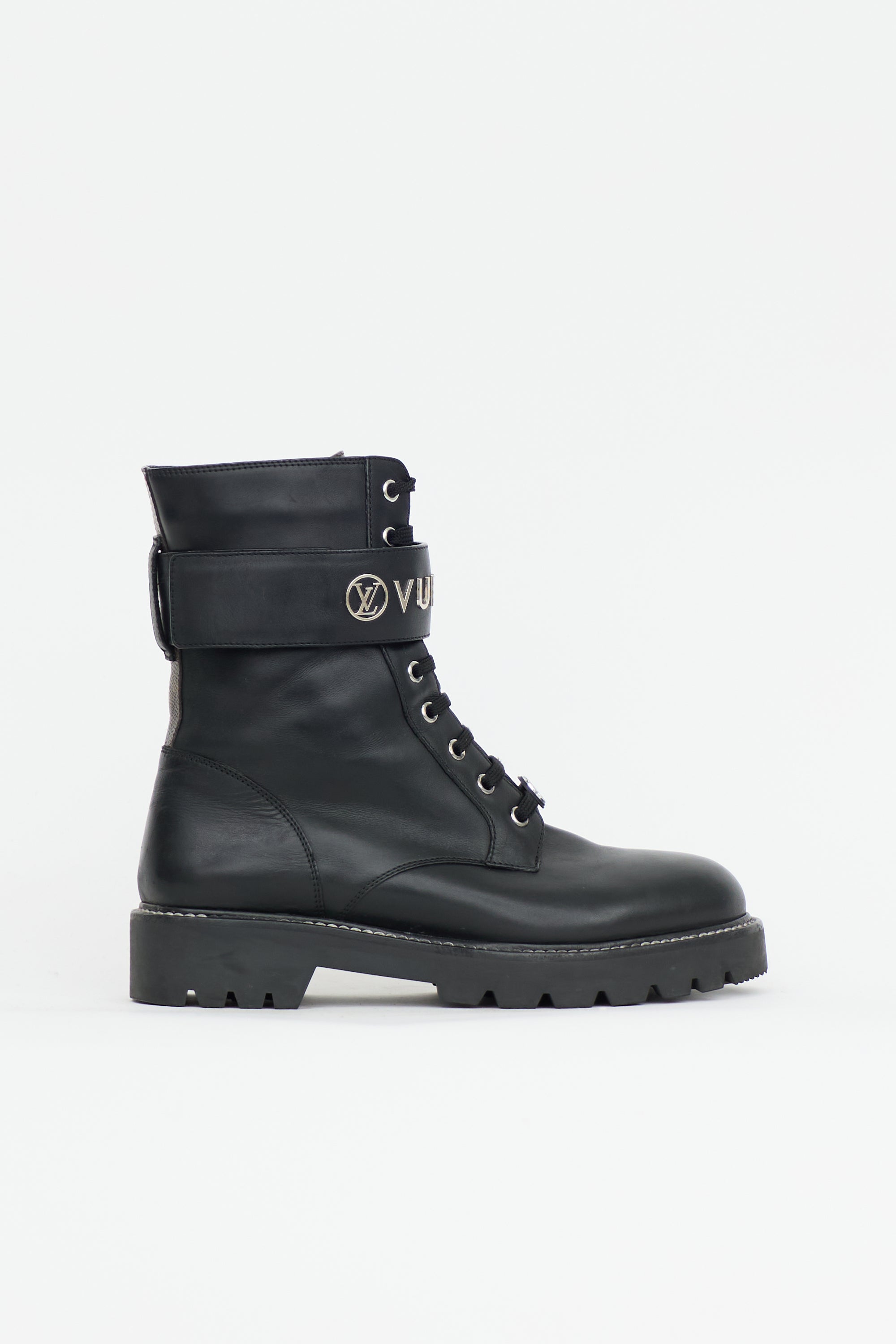 Louis Vuitton Leather Territory Ranger Boot