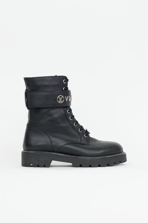 Louis Vuitton Leather Territory Ranger Boot