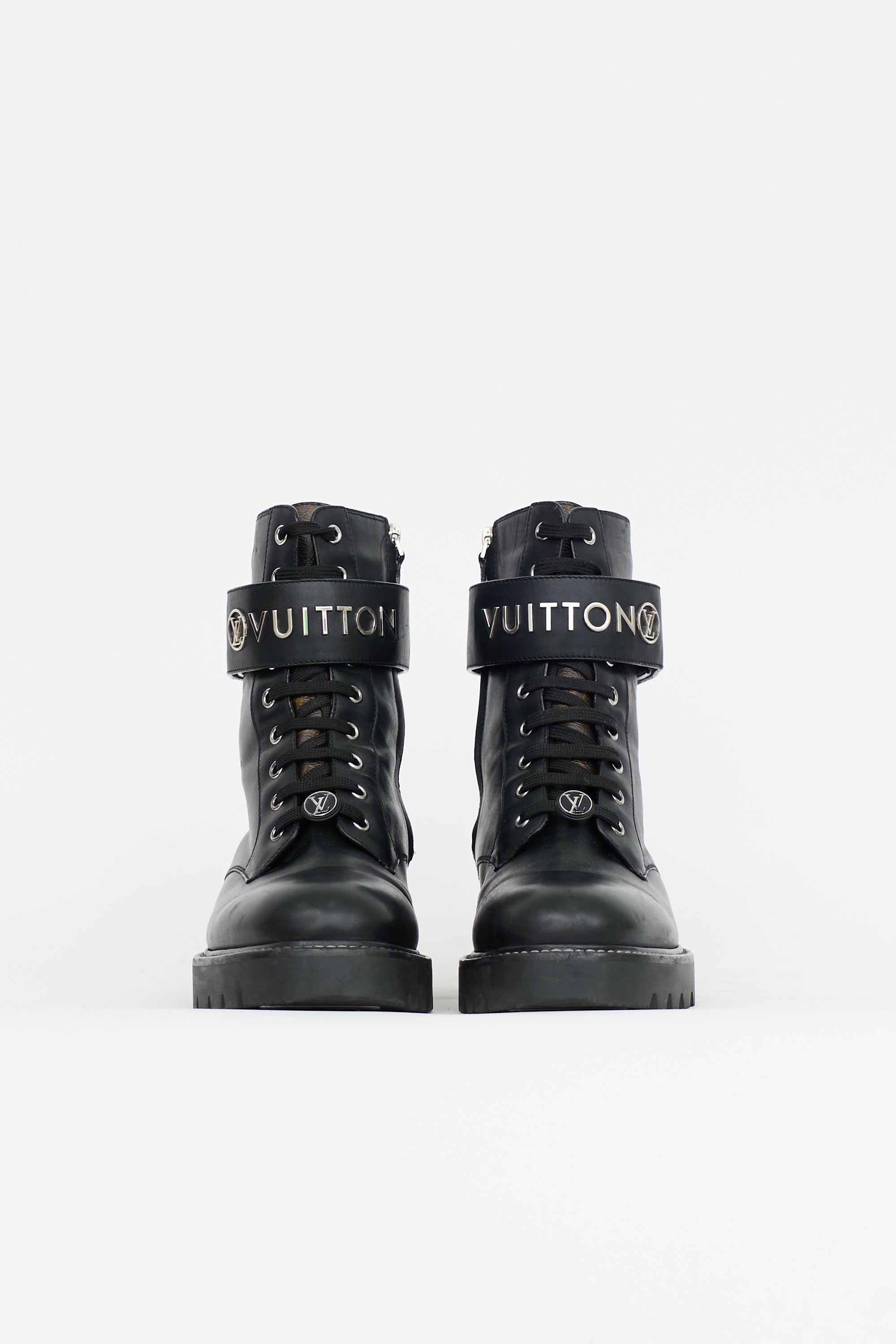 Louis Vuitton Leather Territory Ranger Boot