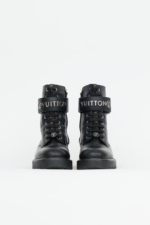Louis Vuitton Leather Territory Ranger Boot