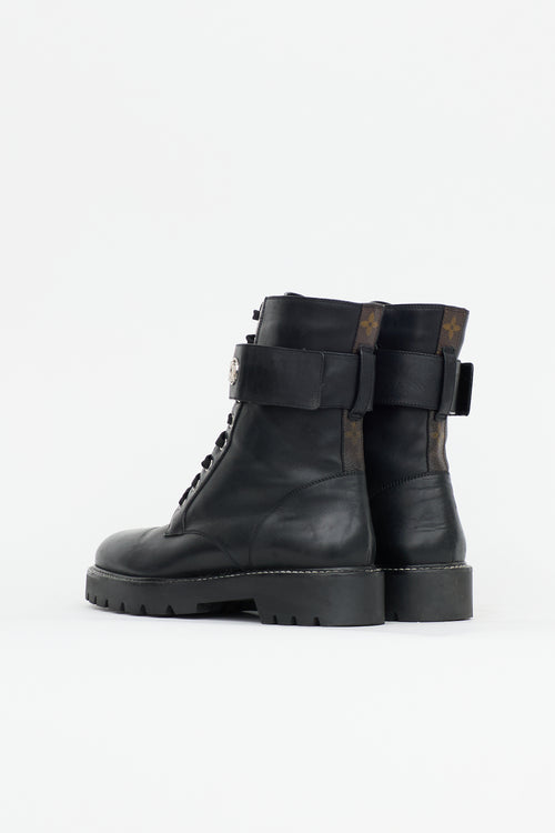 Louis Vuitton Leather Territory Ranger Boot