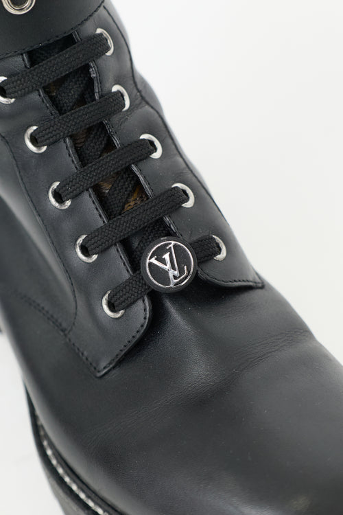 Louis Vuitton Leather Territory Ranger Boot