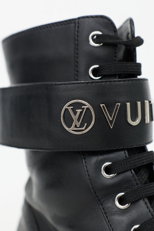 Louis Vuitton Leather Territory Ranger Boot