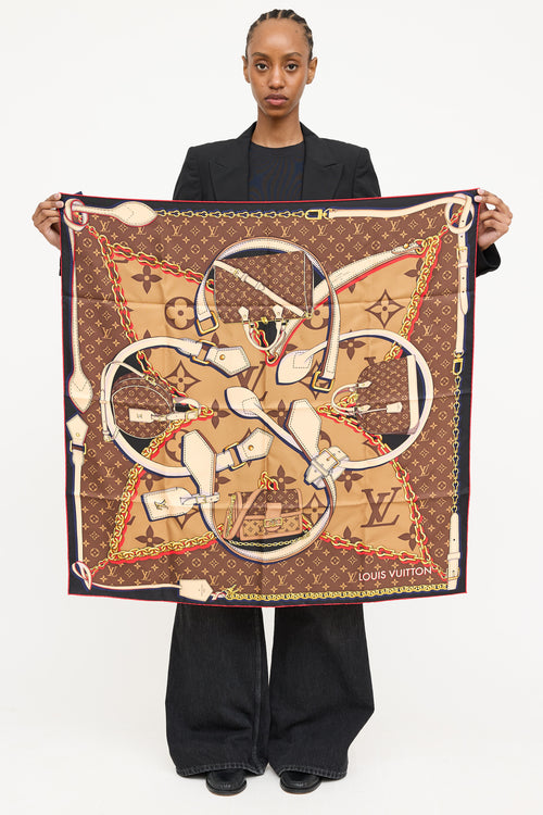 Silk Tribute To Square Scarf