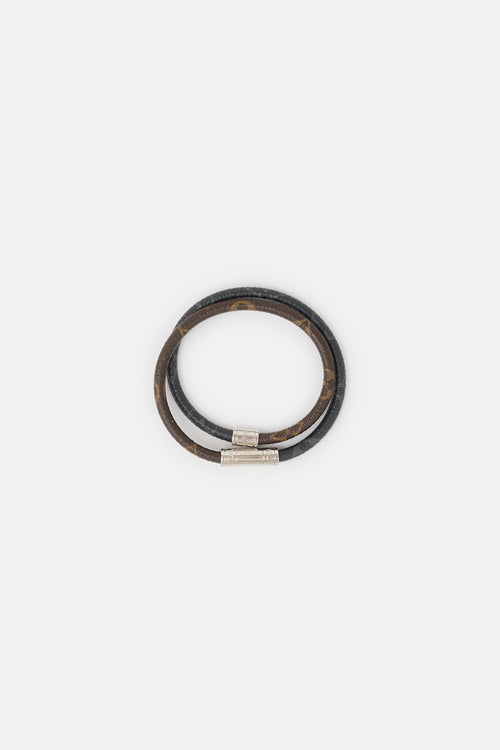 Louis Vuitton Monogram Canvas Keep It Double Bracelet