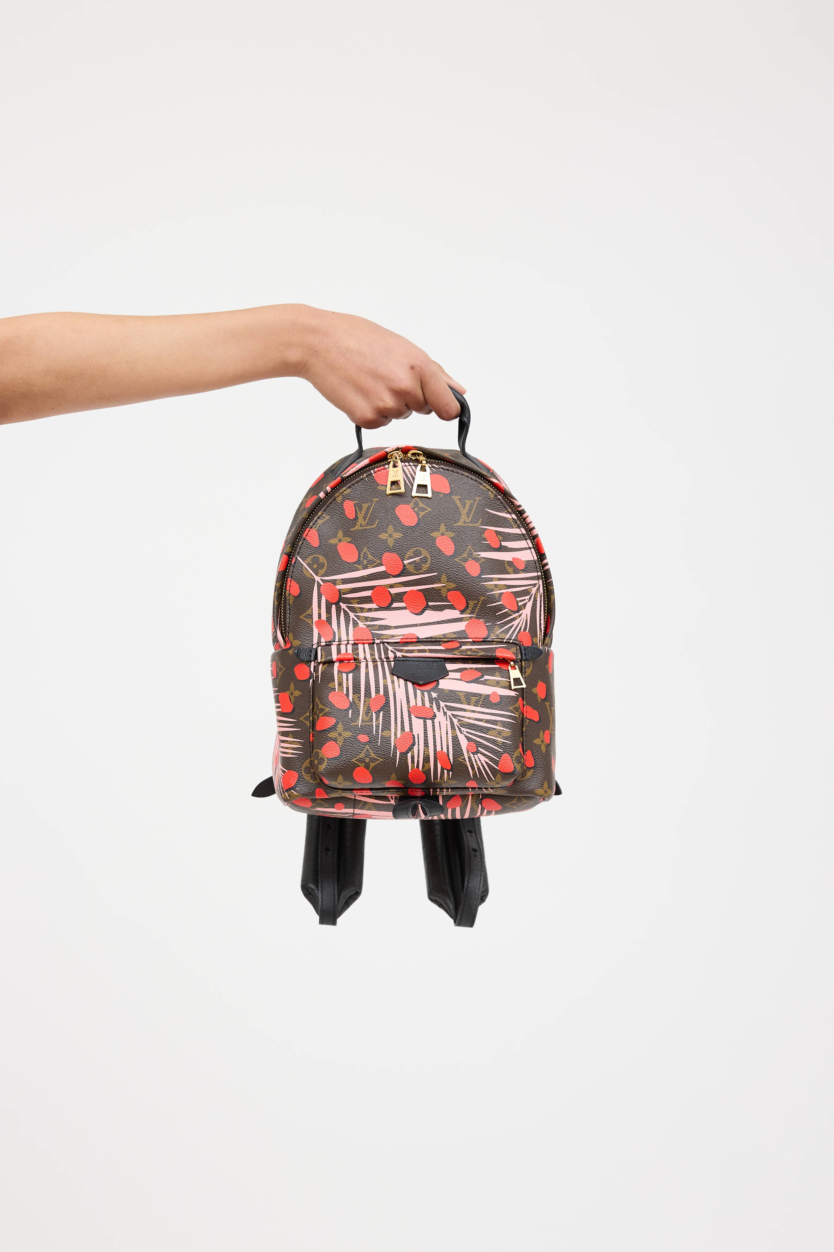 Louis Vuitton 2016 Jungle Dots Monogram Palm Springs Mini Backpack