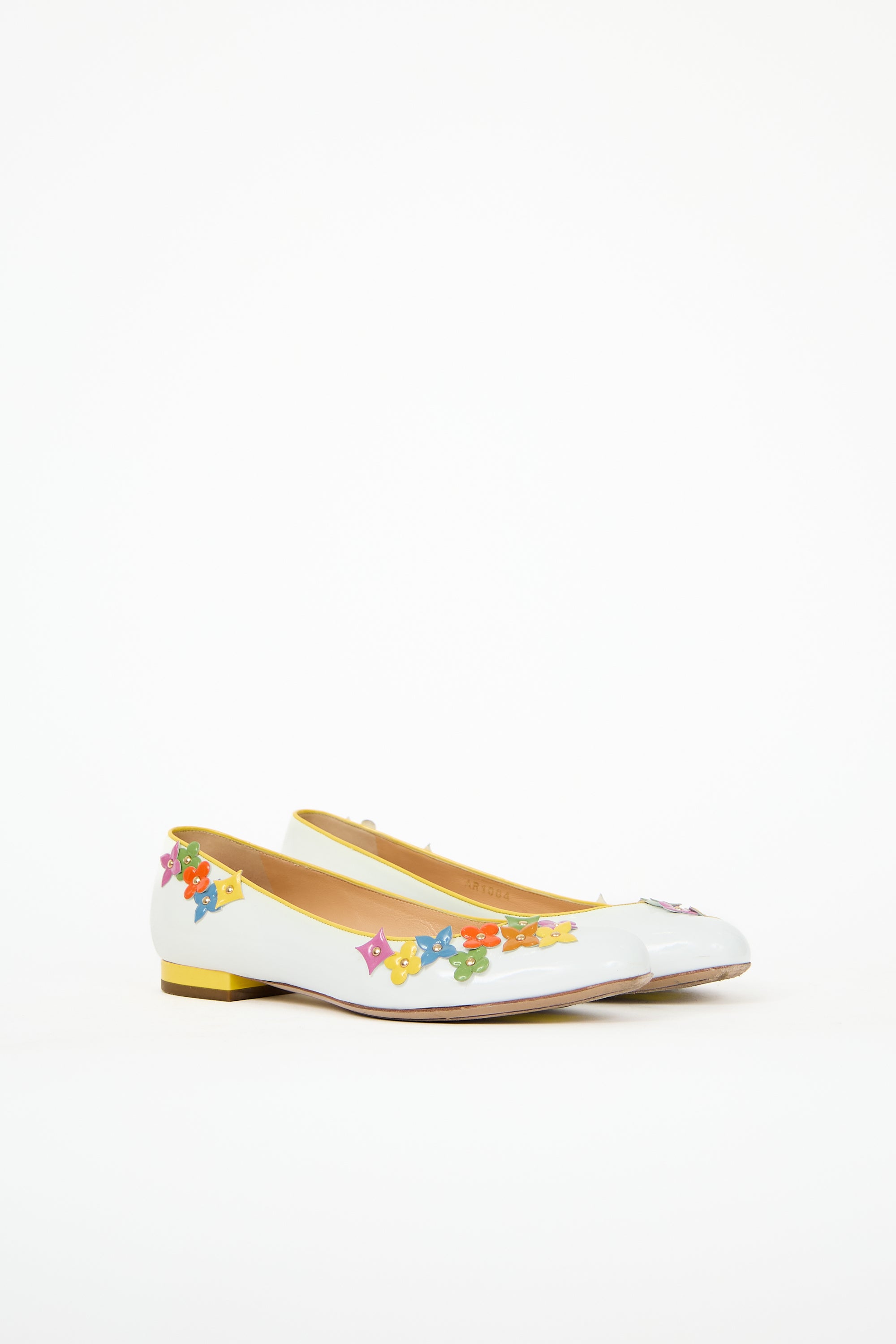 Louis Vuitton Patent Appliqué Ballet Flat