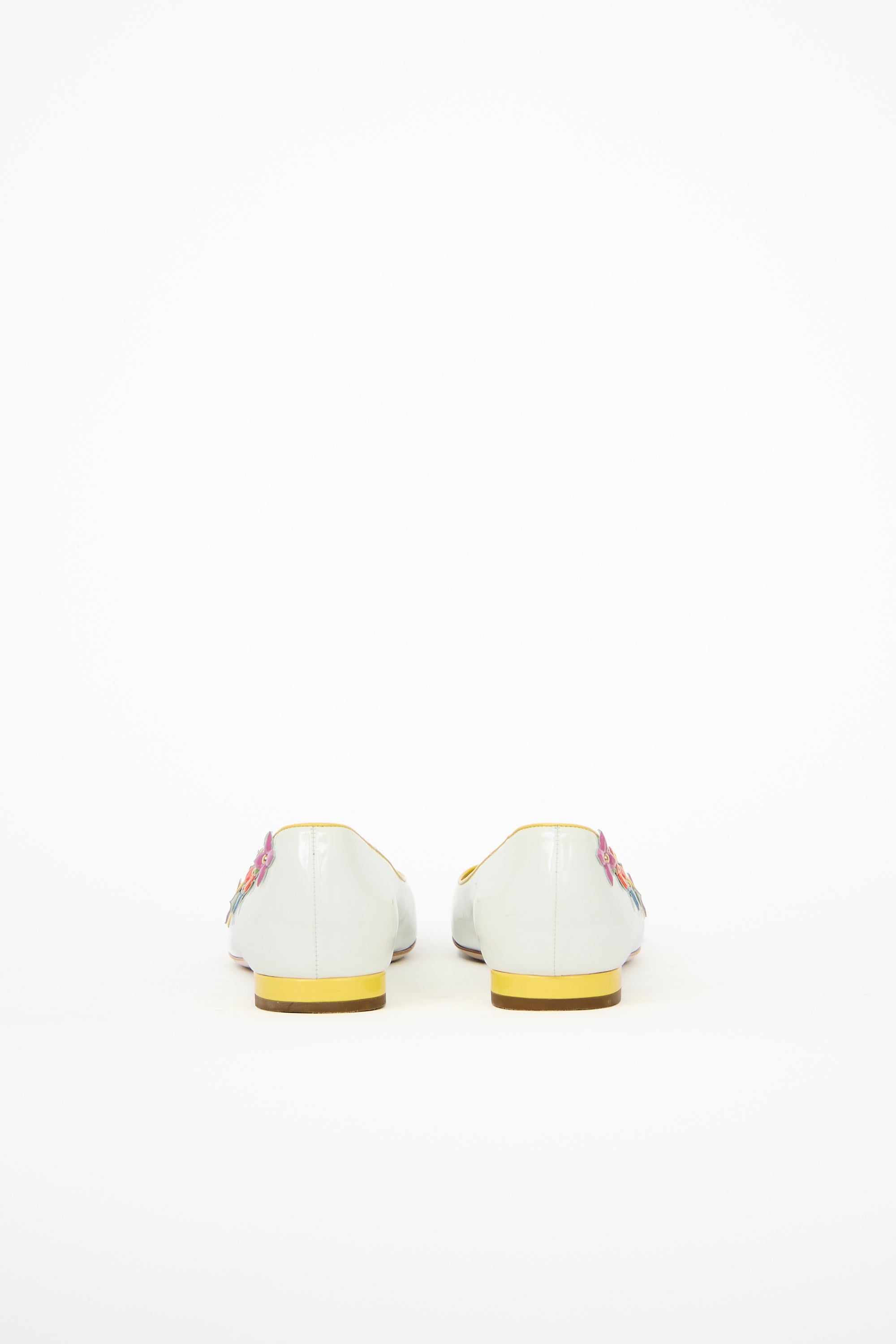 Louis Vuitton Patent Appliqué Ballet Flat
