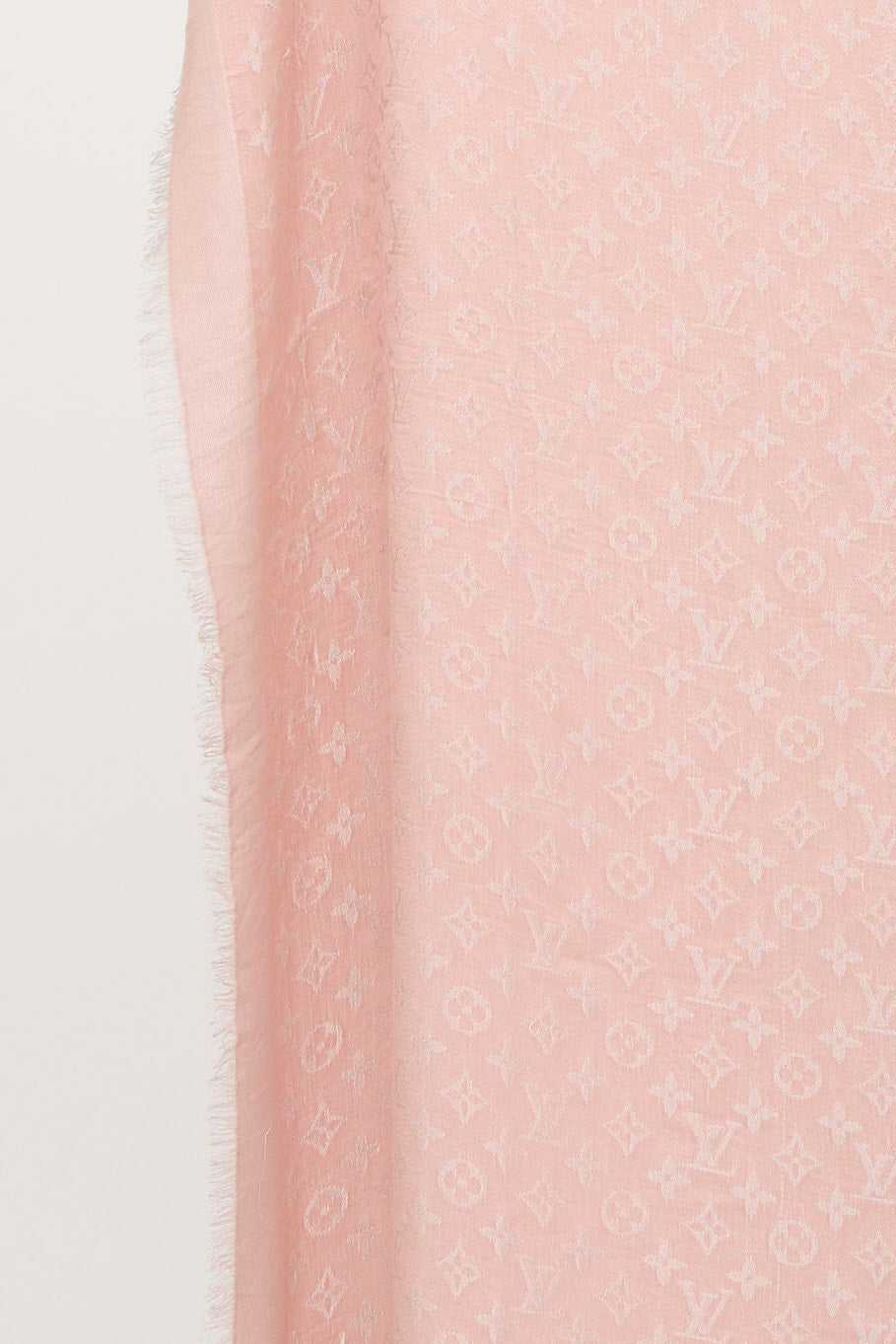 Louis Vuitton Silk Monogram Shawl Scarf