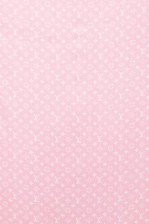 Louis Vuitton Pink My Daily Denim Shawl