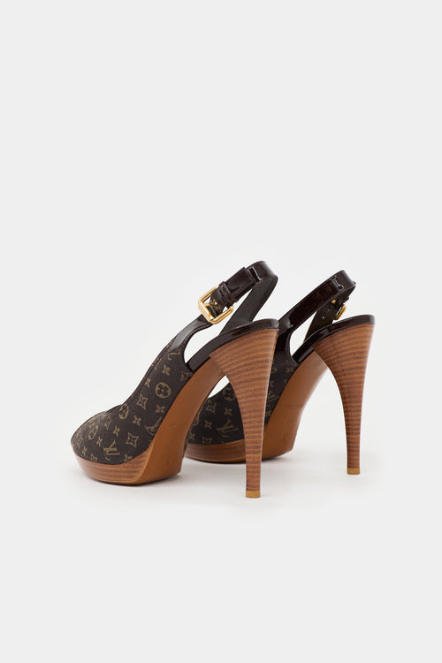 Louis Vuitton Platform Slingback Sandal