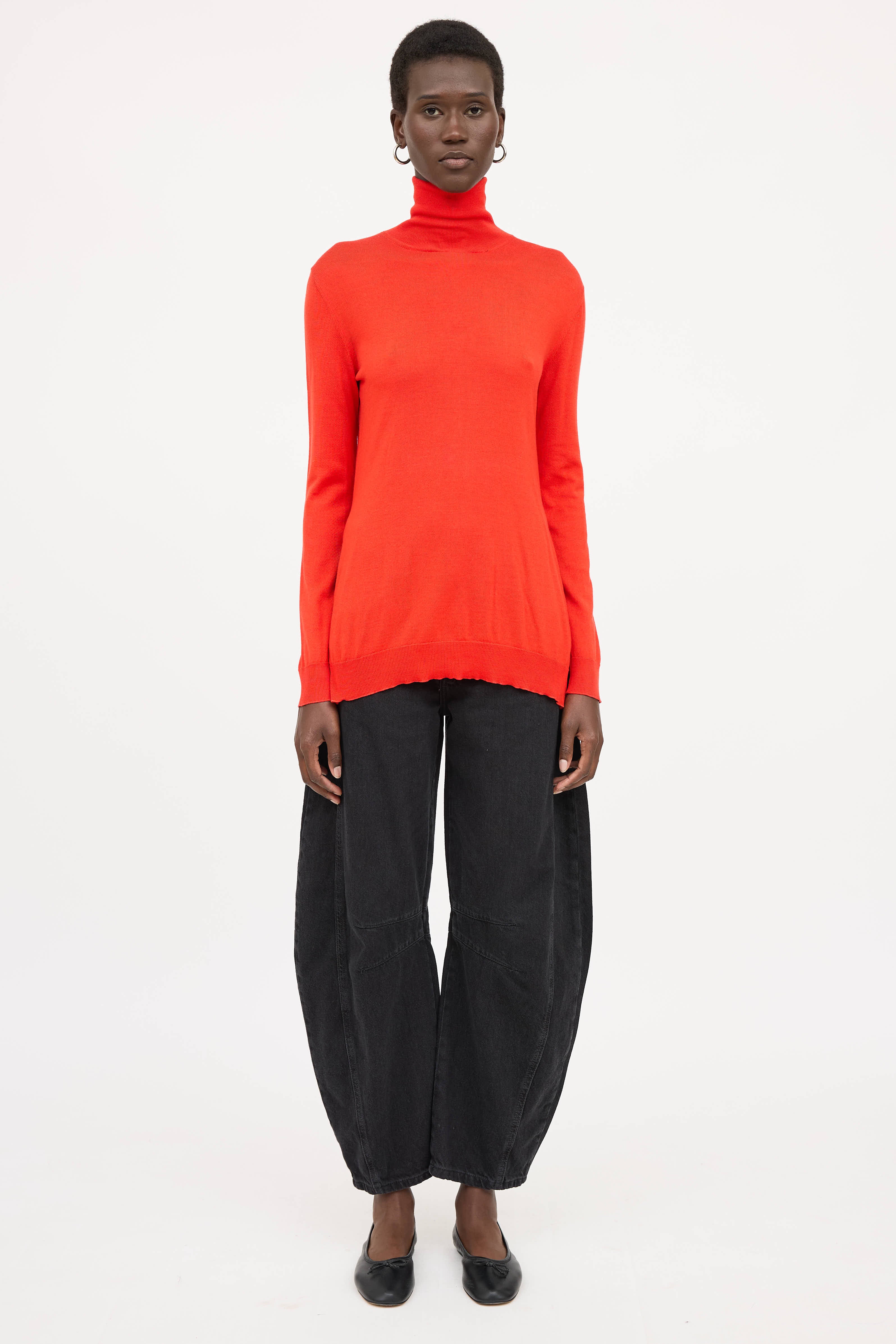 Louis Vuitton Wool Knit Zip Turtleneck