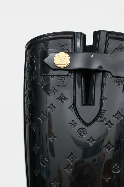 Louis Vuitton Rubber Monogram Rain Boot