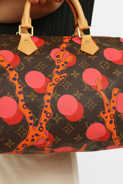 Louis Vuitton 2015 Brown & Multi Monogram Ramages Speedy 30 Bag
