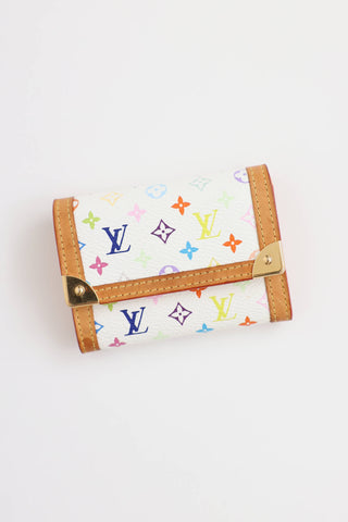 Louis Vuitton x Takashi Murakami Porte-Monnaie Plat Coin Purse