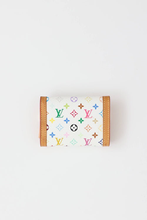 Louis Vuitton x Takashi Murakami Porte-Monnaie Plat Coin Purse