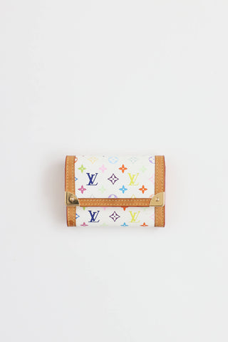 Louis Vuitton x Takashi Murakami Porte-Monnaie Plat Coin Purse