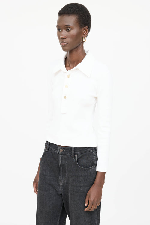Louis Vuitton Henley Polo Top