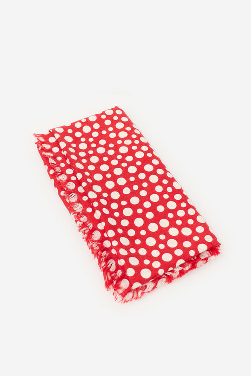 Louis Vuitton X Yayoi Kusama Infinity Dot Scarf