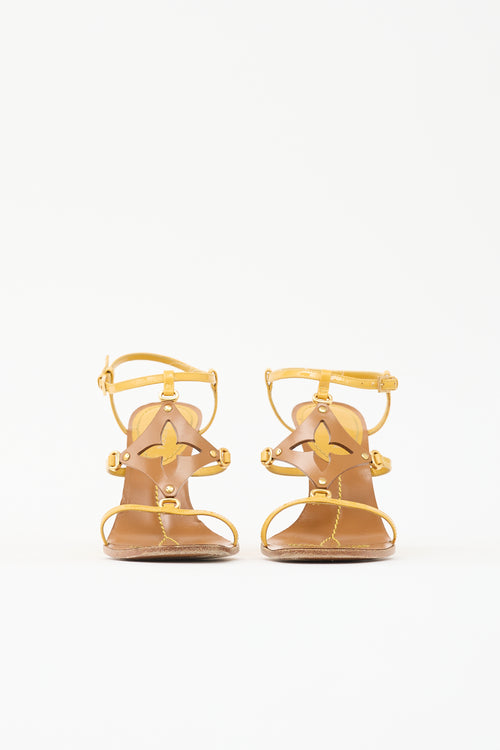 Louis Vuitton 2006 Patent Capricieuse Sandal