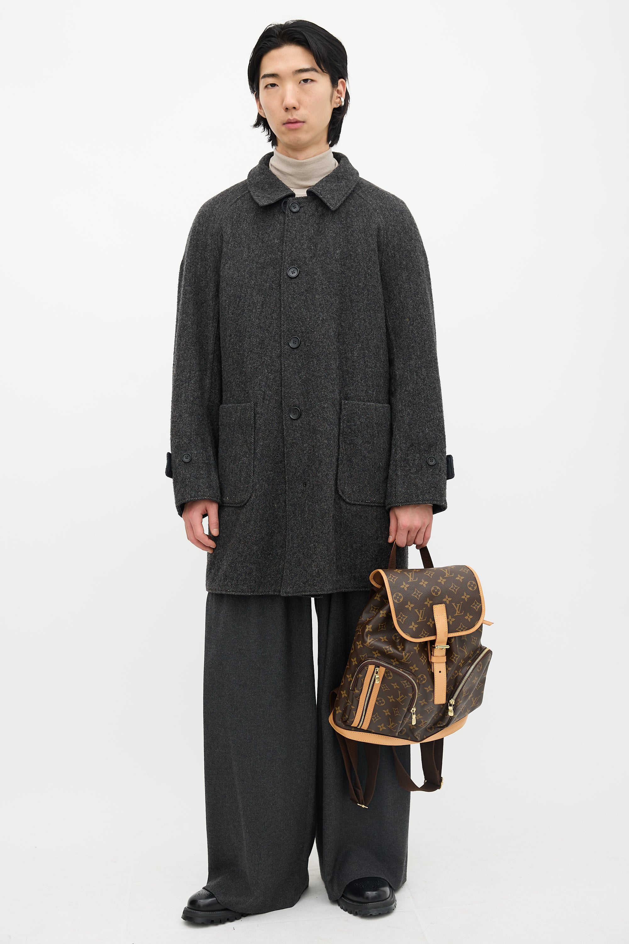 Louis Vuitton 2015 Monogram Bosphore Backpack